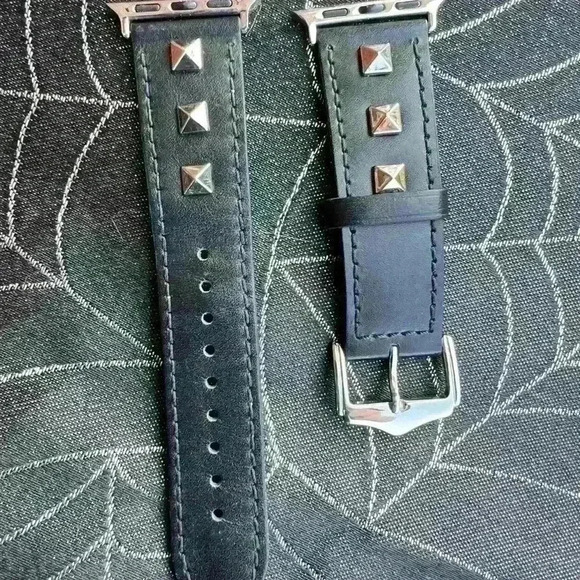 Other - Leather Studded Apple Watch Band 38/40mm